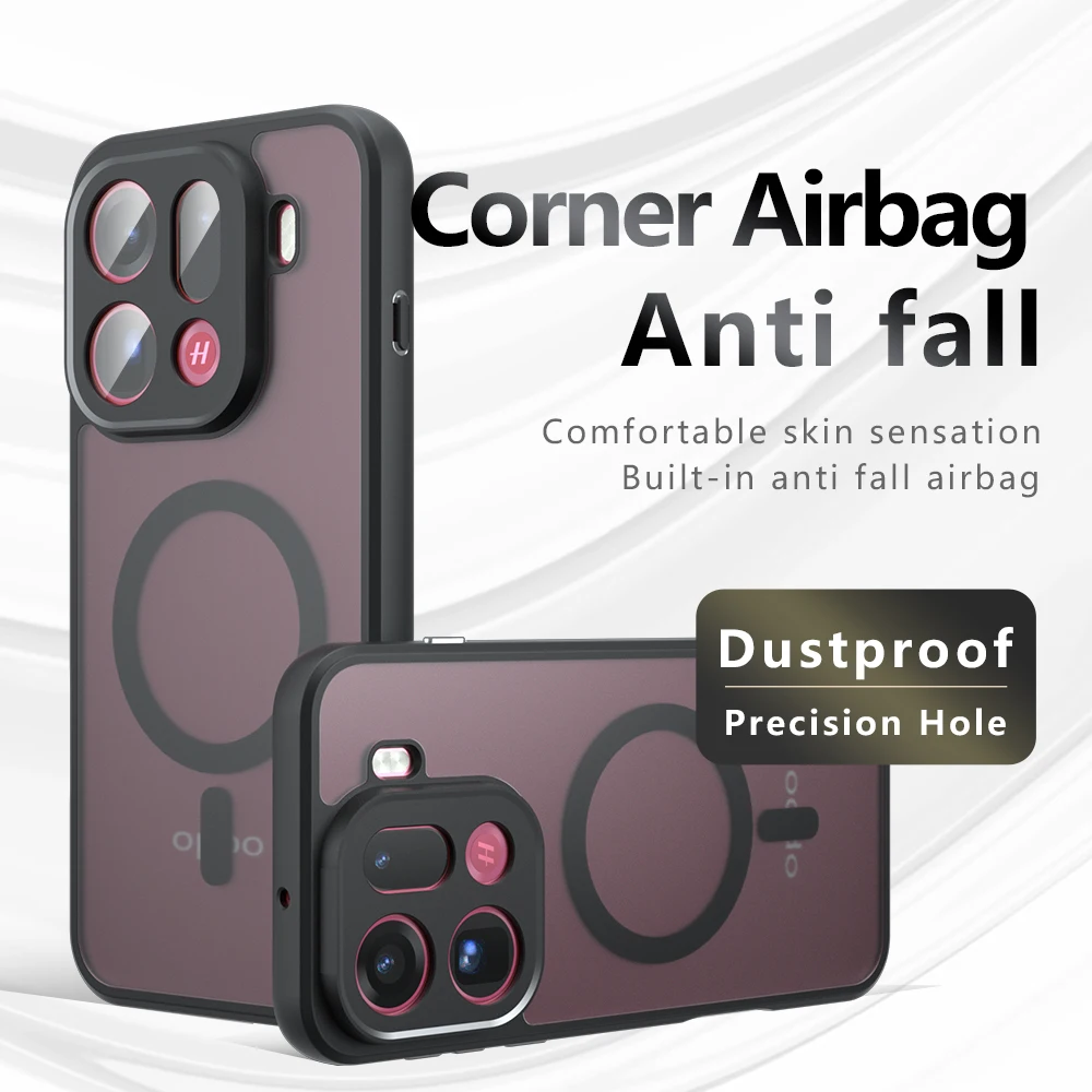 Matte Hard Pc Back Case - Case Voor OPPO Find X9 Pro