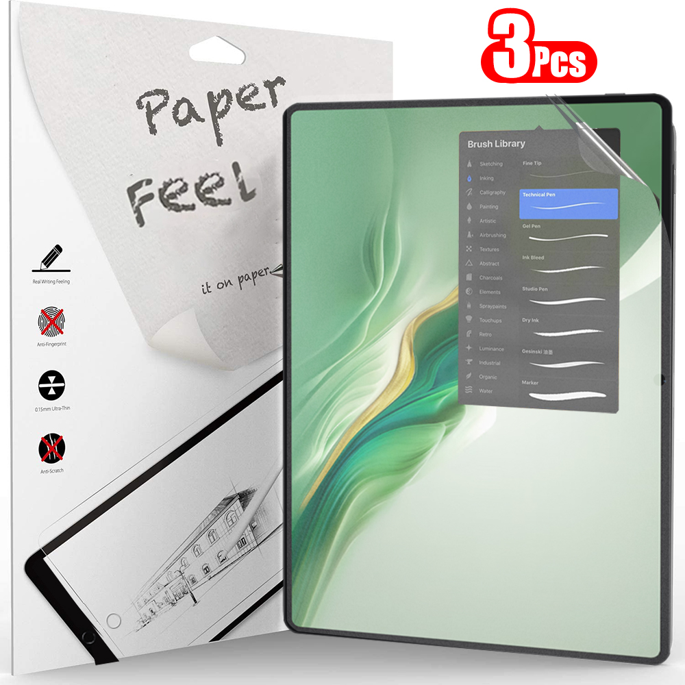Matte Anti Glare Screen Protector - 3 stuks papiergevoel als schermbeschermer voor