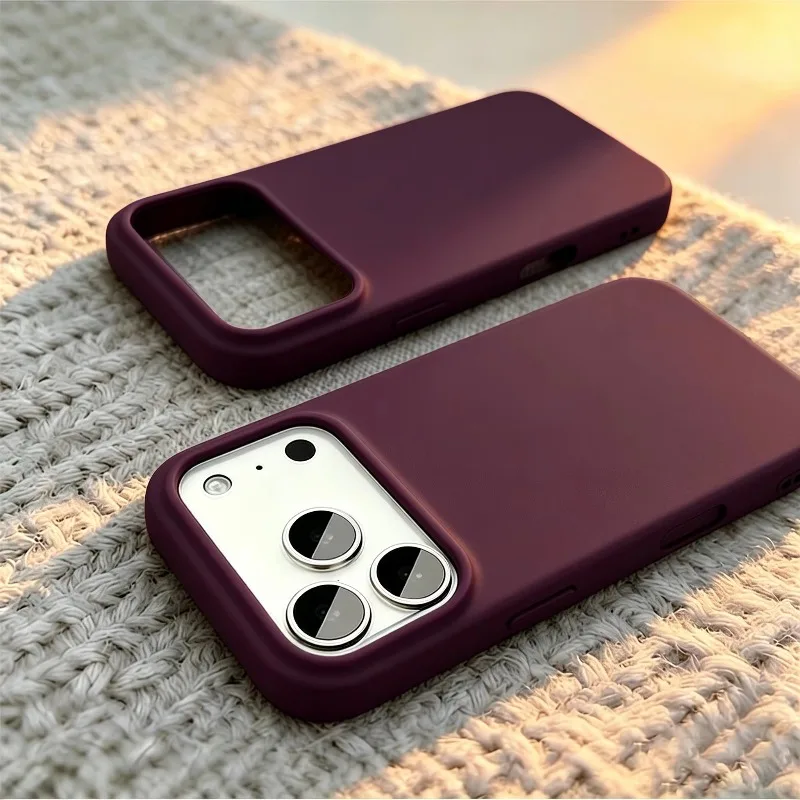 Liquid Silicone Magnetic Phone Case - Luxe, vloeibare siliconen telefoonhoes met magnetische