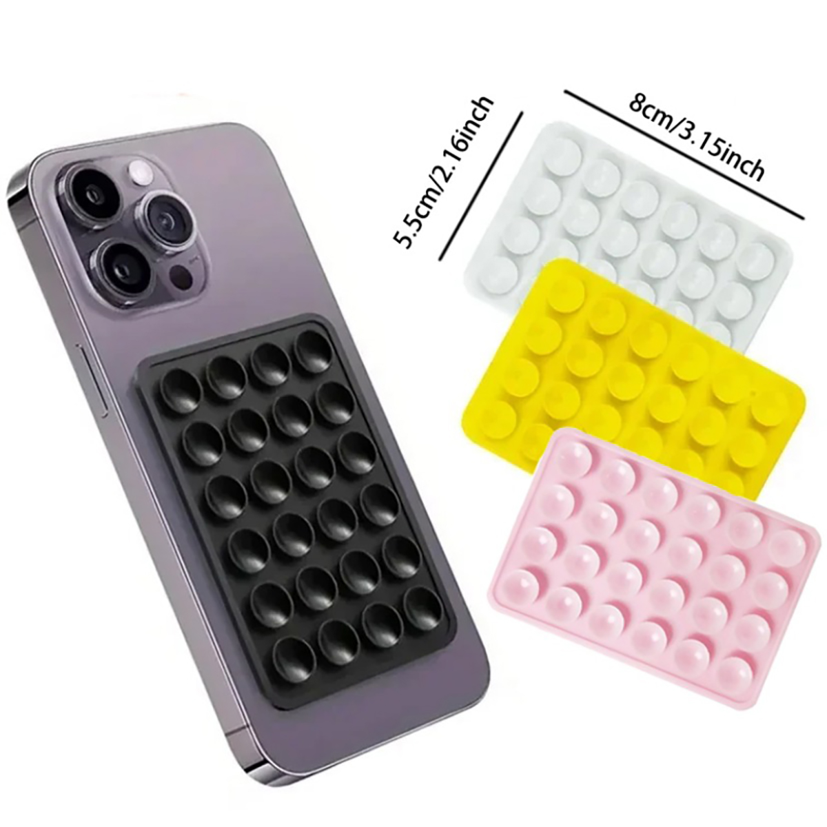Phone Cases - Siliconen telefoonhouder met zuignap, multifunctionele zuignap,