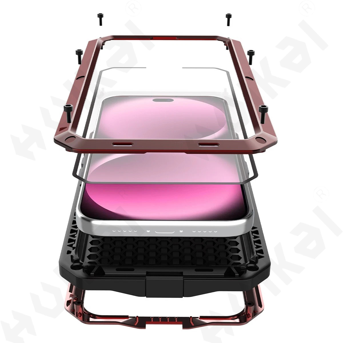 Hoesje voor iPhone 18 17 16 15 - Heavy Duty 360 Full Body Protective Case recensie en prijs
